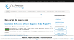 Desktop Screenshot of examenes-selectividad.com