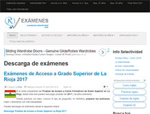 Tablet Screenshot of examenes-selectividad.com